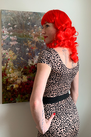 Playful wig style